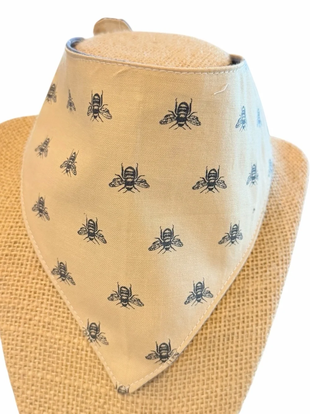 Handmade Reversible Tie-On Dog Bandana